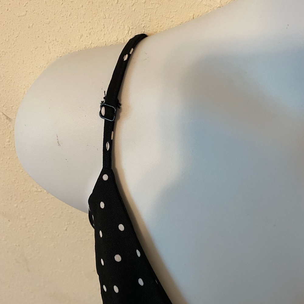 City Chic polka dot layered dress Size L/20 - Picture 2 of 12